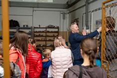 O Laboratorium Bezpieczeństwa Systemów Transportowych opowiadał dr inż. P. Wojewoda,,