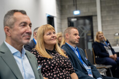 Od lewej: prof. G. Ostasz, dr H. Sommer, dr R. Klamut, 